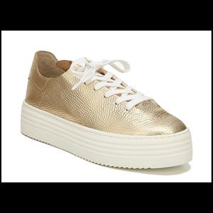 Sam Edelman gold sneaker